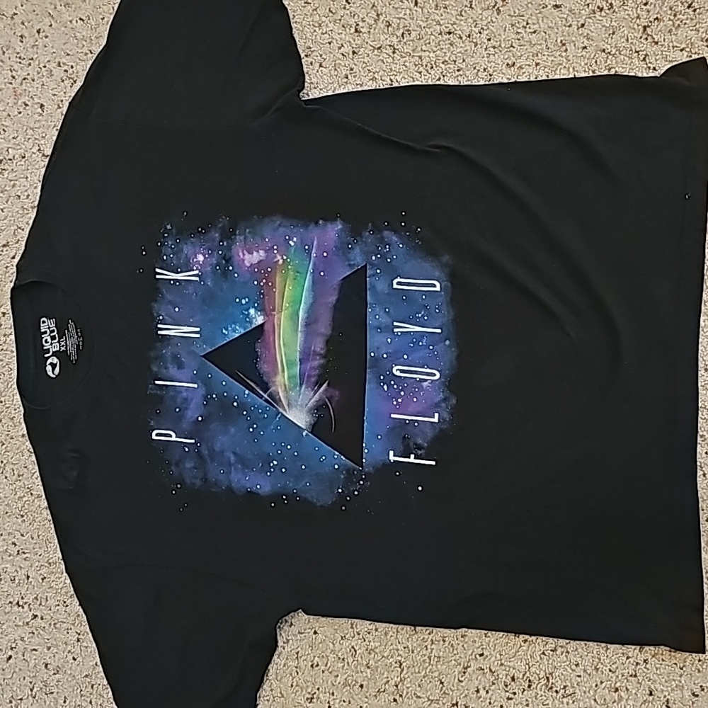 Pink Floyd Liqyid Blue T-shirt